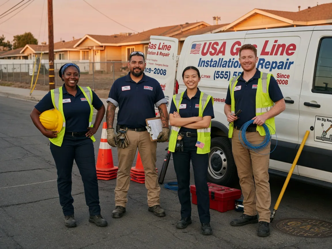 Gas Line Installation company in Burlington, IN